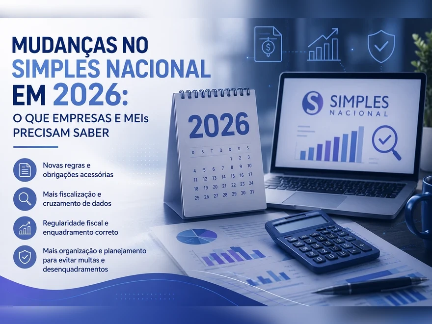 Mudanças no Simples Nacional em 2026: o que empresas e MEIs precisam saber