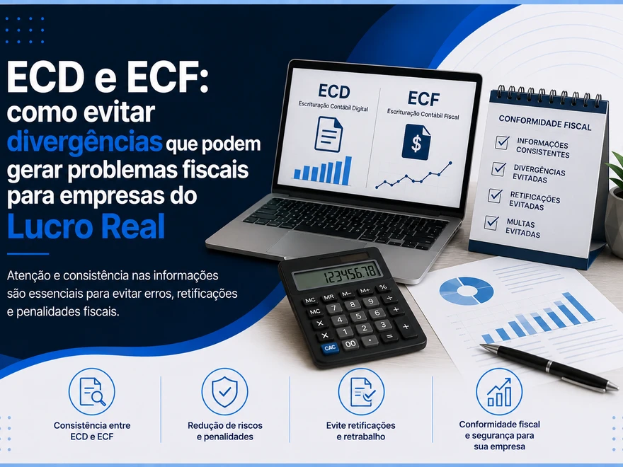 ECD e ECF: como evitar divergências que podem gerar problemas fiscais para empresas do Lucro Real