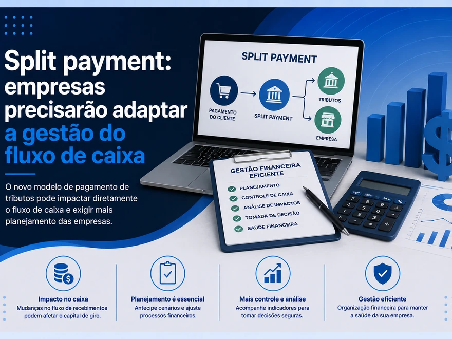Split payment: empresas precisarão adaptar a gestão do fluxo de caixa