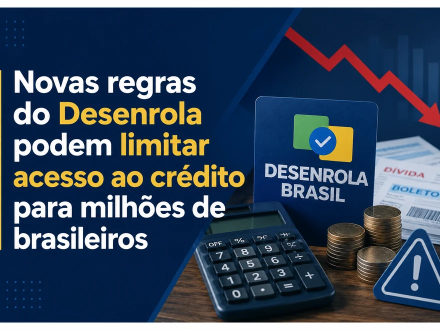 Novas regras do Desenrola podem limitar acesso ao crédito para milhões de brasileiros